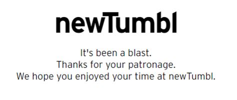 newtumblr|NewTumbl is dead—the signs were there